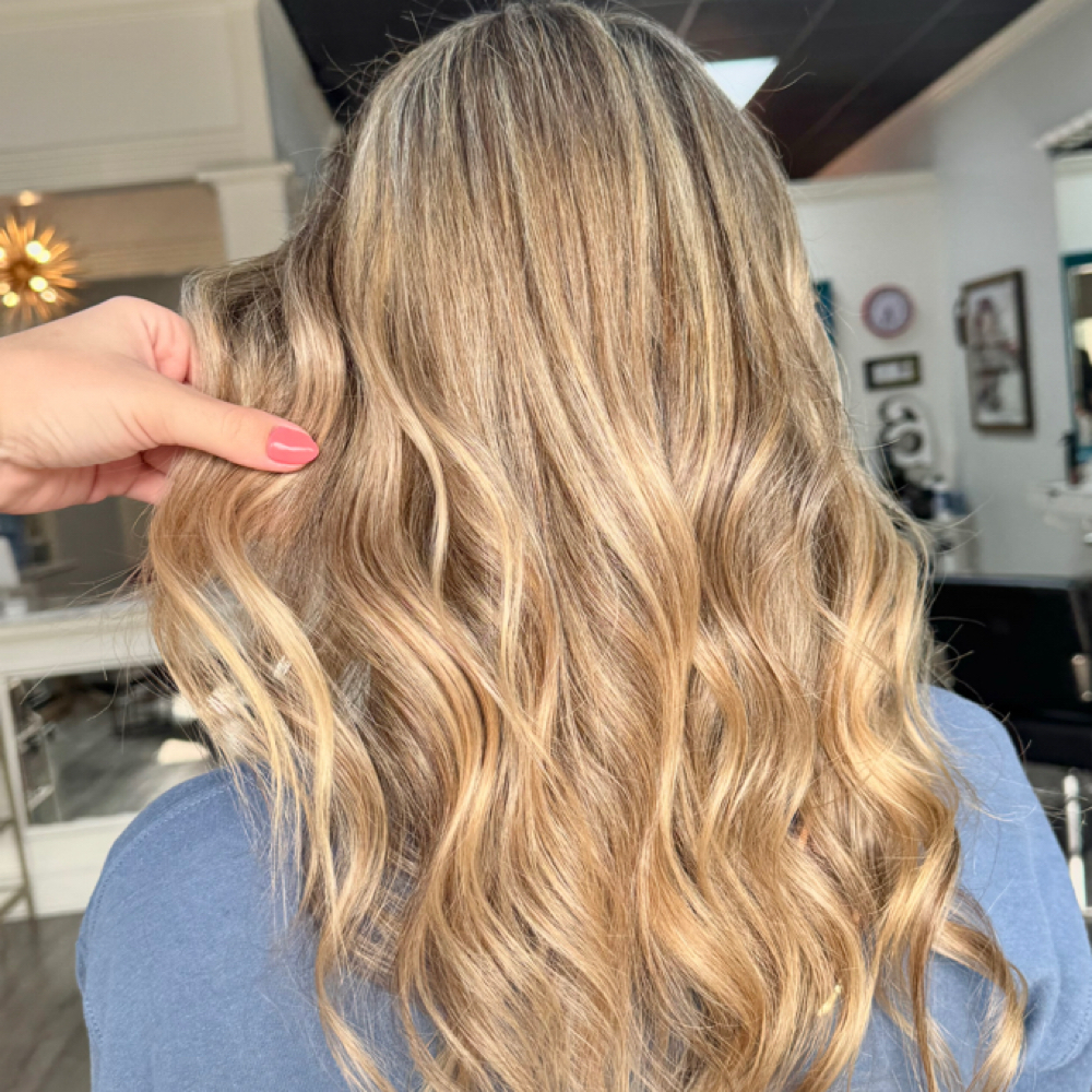 Partial Highlight at Frilly Beauty in Hattiesburg, MS