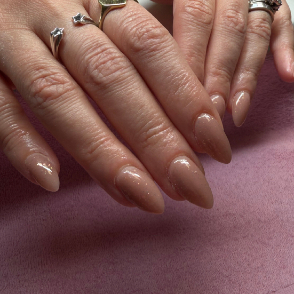 Medium Acrylic Full Set at Nailz By Liz in Plainfield, IL