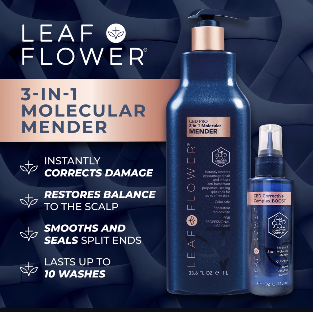 Leaf and Flower 3-in-1 Molecular at Hair By Nikki L in Richmond, TX