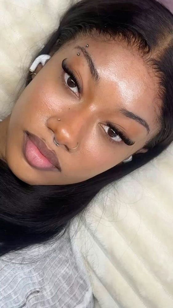 Natural Lashes at The Glam clinic in Raleigh, NC