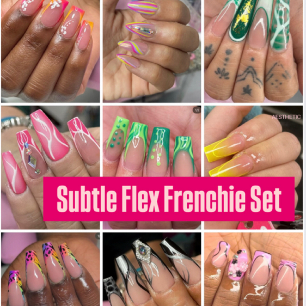 Complex French, Charms, 3D Art