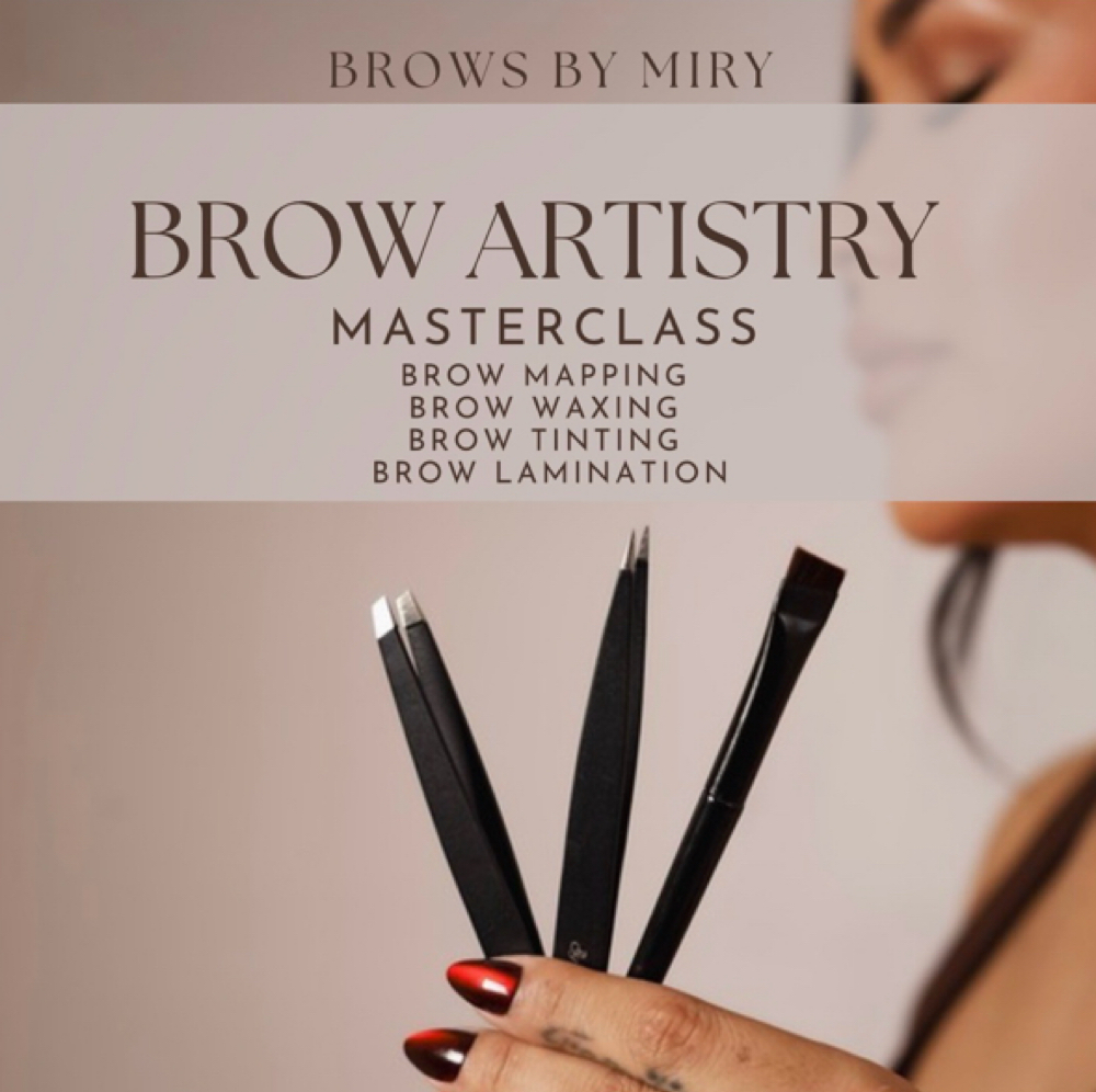 Brow Artistry Avdance Training at Brows By Miry in Merced, CA