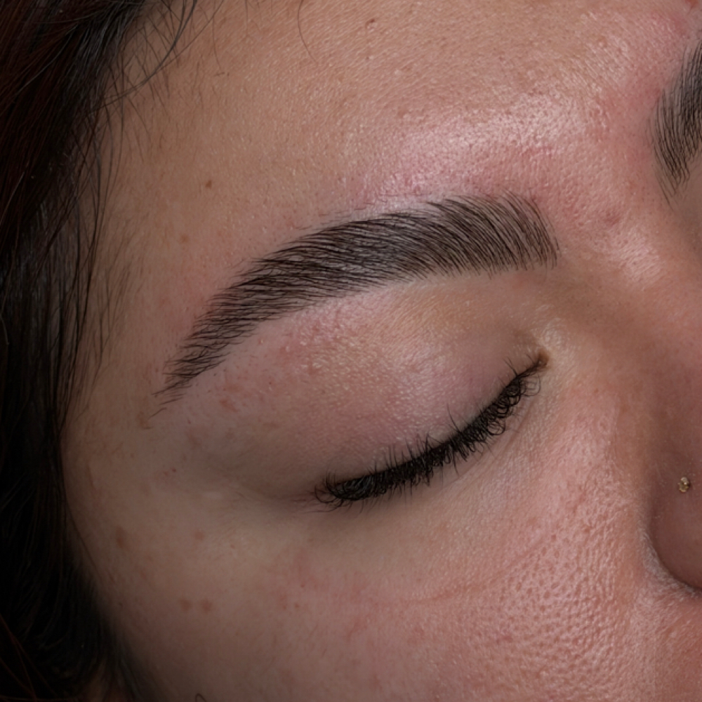 Partial Brow lamination at Liv Beautiful Esthetics in CA, CA