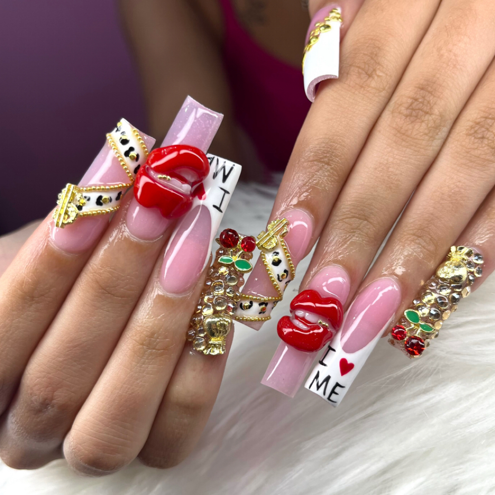 Long Acrylic Full Set at Nail Babes in Columbus, GA