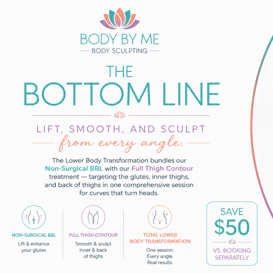 The Bottom Line at Body By Me Body Sculpting in Carlsbad, CA