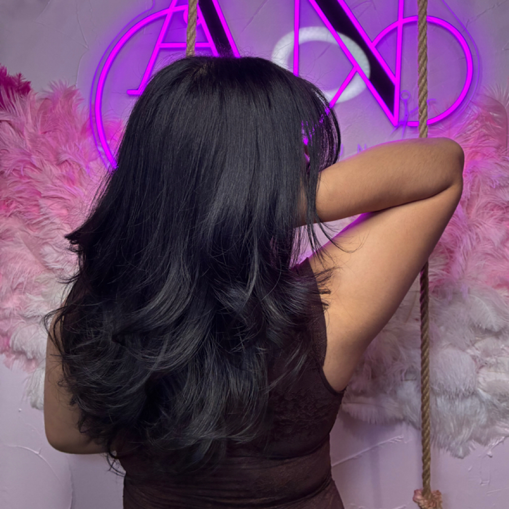 ✨ Hair Wash & Blowout at AN Beauty Lounge in Cedar Hill, TX