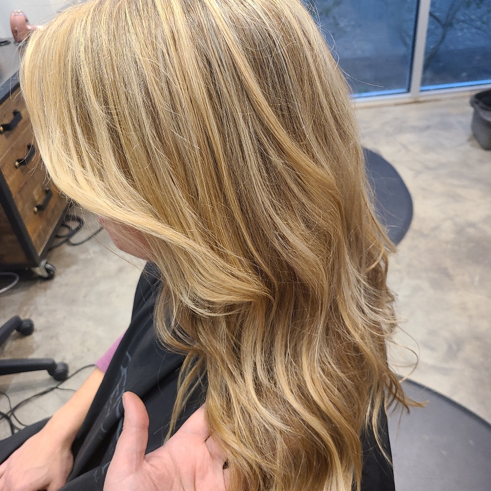 OG Balayage. Painted Hilights.