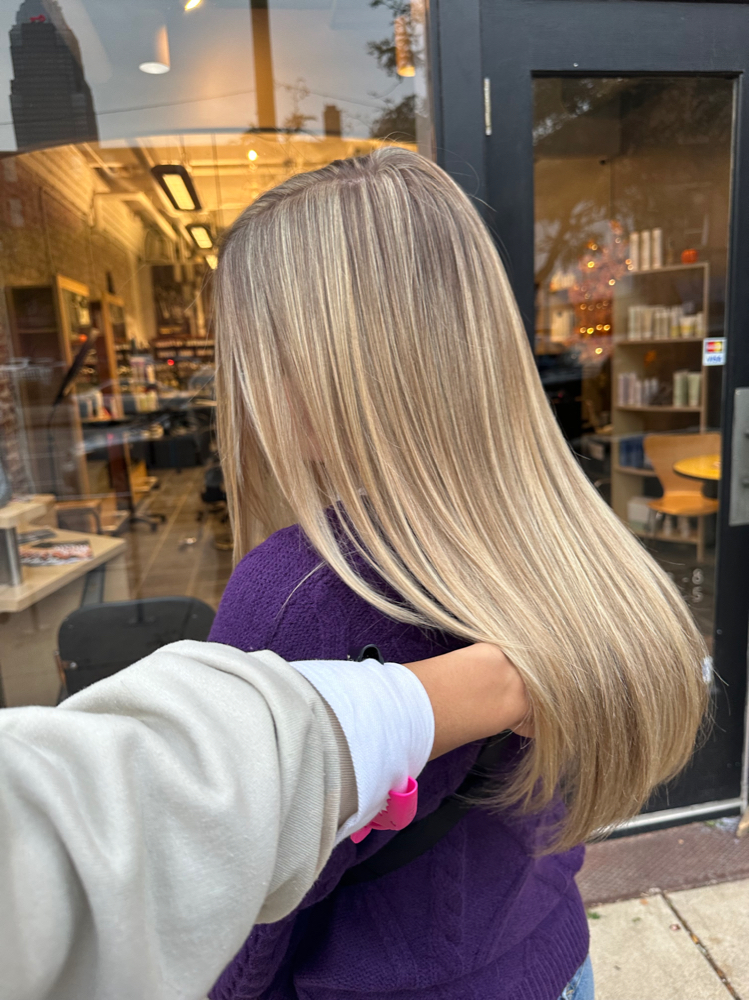 Balayage + Toner + Haircut