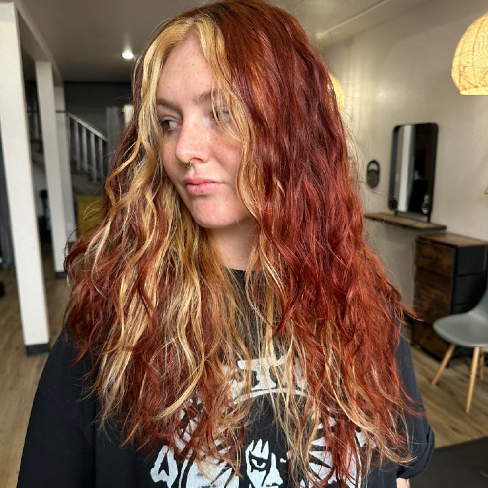 Curly Cut at Ultraviolet Hair Co in College Station, TX