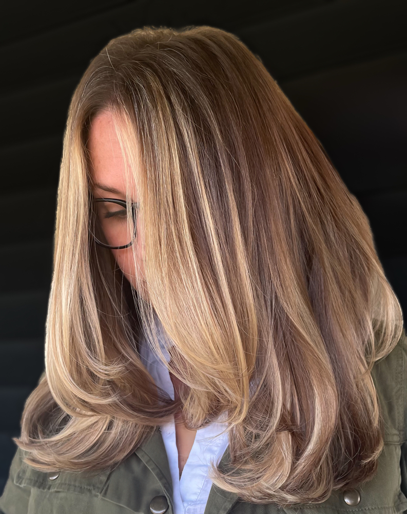 Partial Blonding Service at Hair by Hannah Vargas in Providence, RI