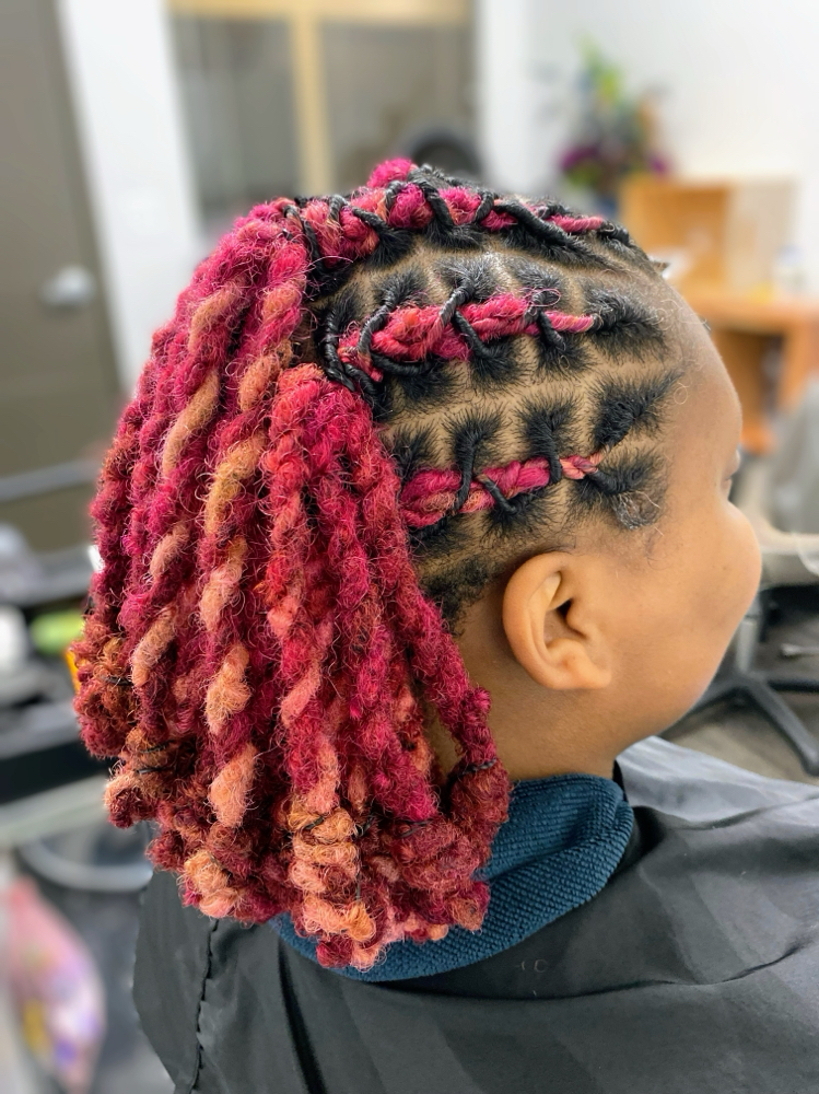 Intricate Loc Style