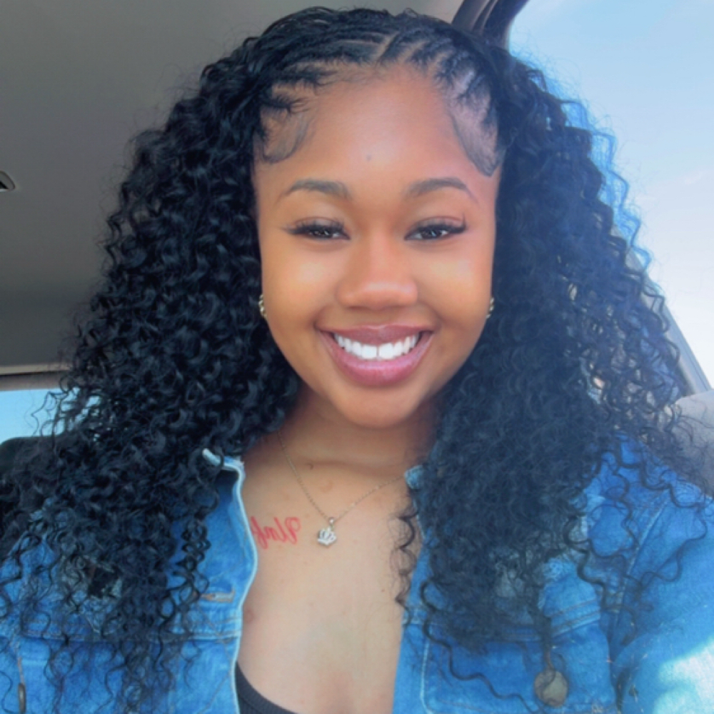 Braided Front Quickweave at Touched Artistry in Urbana, IL