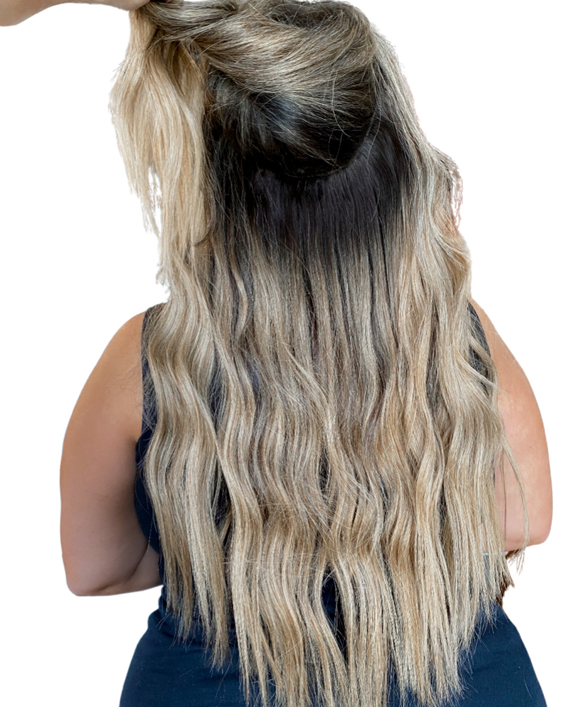 handtied extension move up