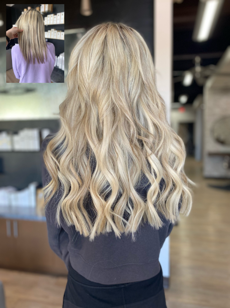 Full Highlight/haircut/blowdry