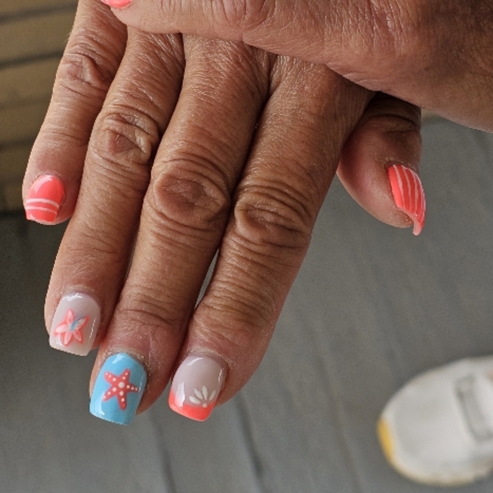 Sacred Touch at The Everyday Eclectic - Nails by Christi D in Effingham, IL