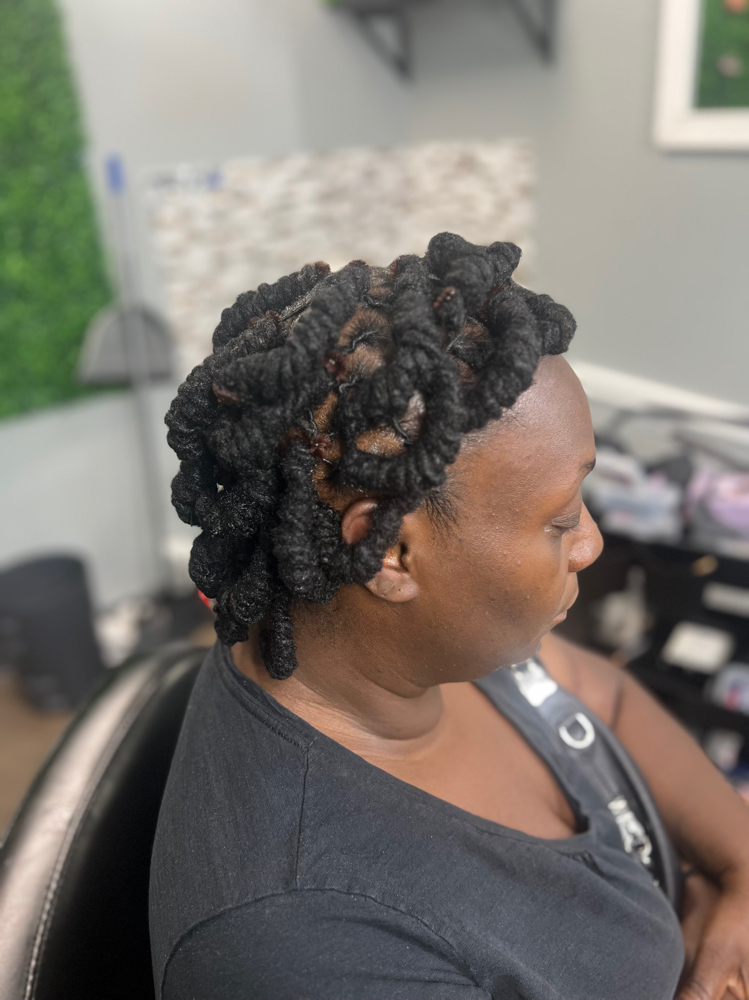 Pipe Cleaners ( Loc Curls ) at The Loc Trio in Riverdale, GA