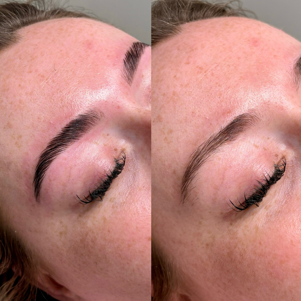 Brow Lamination, Wax & Tint