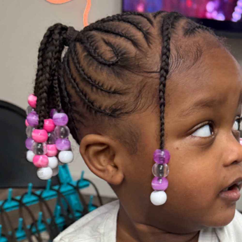 Girls' Freestyle Stitch Braids at Laid By Li in St. Louis, MO
