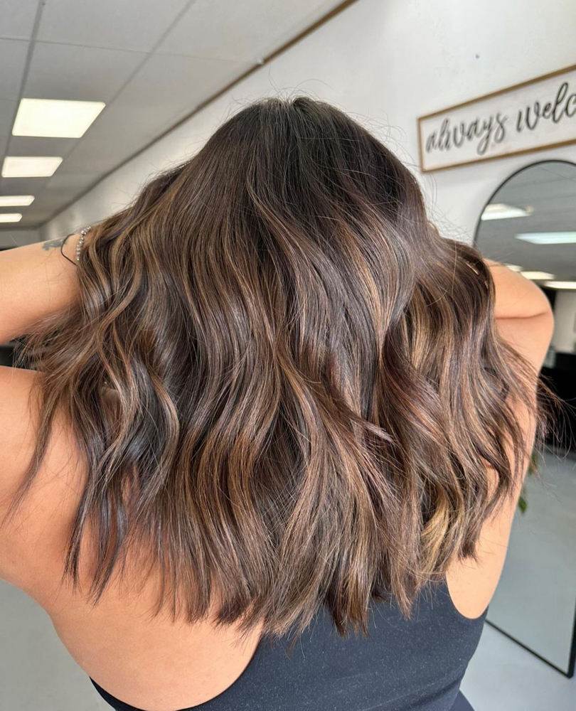 Partial Balayage Highlight