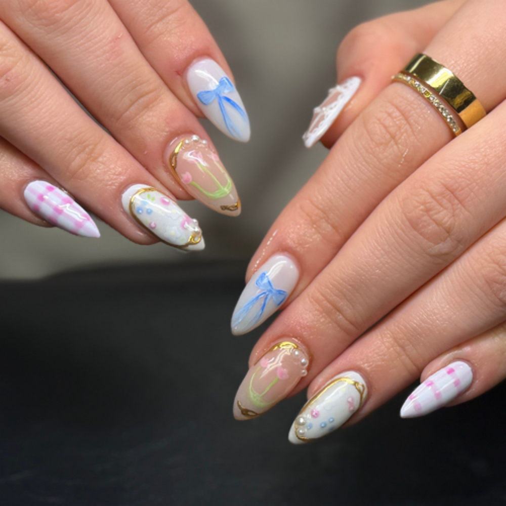 Gel X Extension Set at Luxe Nails by Mya in Youngstown, OH