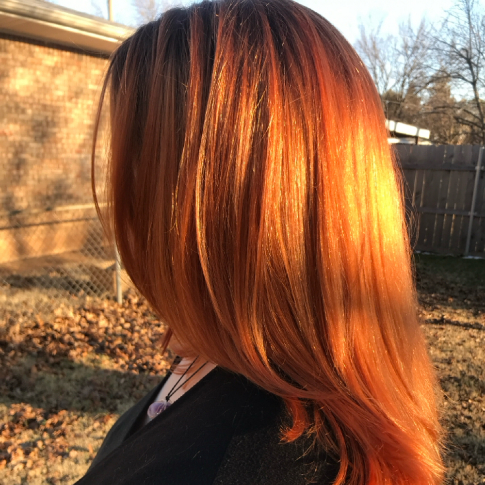 All Over Color at Mollie’s Magical Hair in Moore, OK