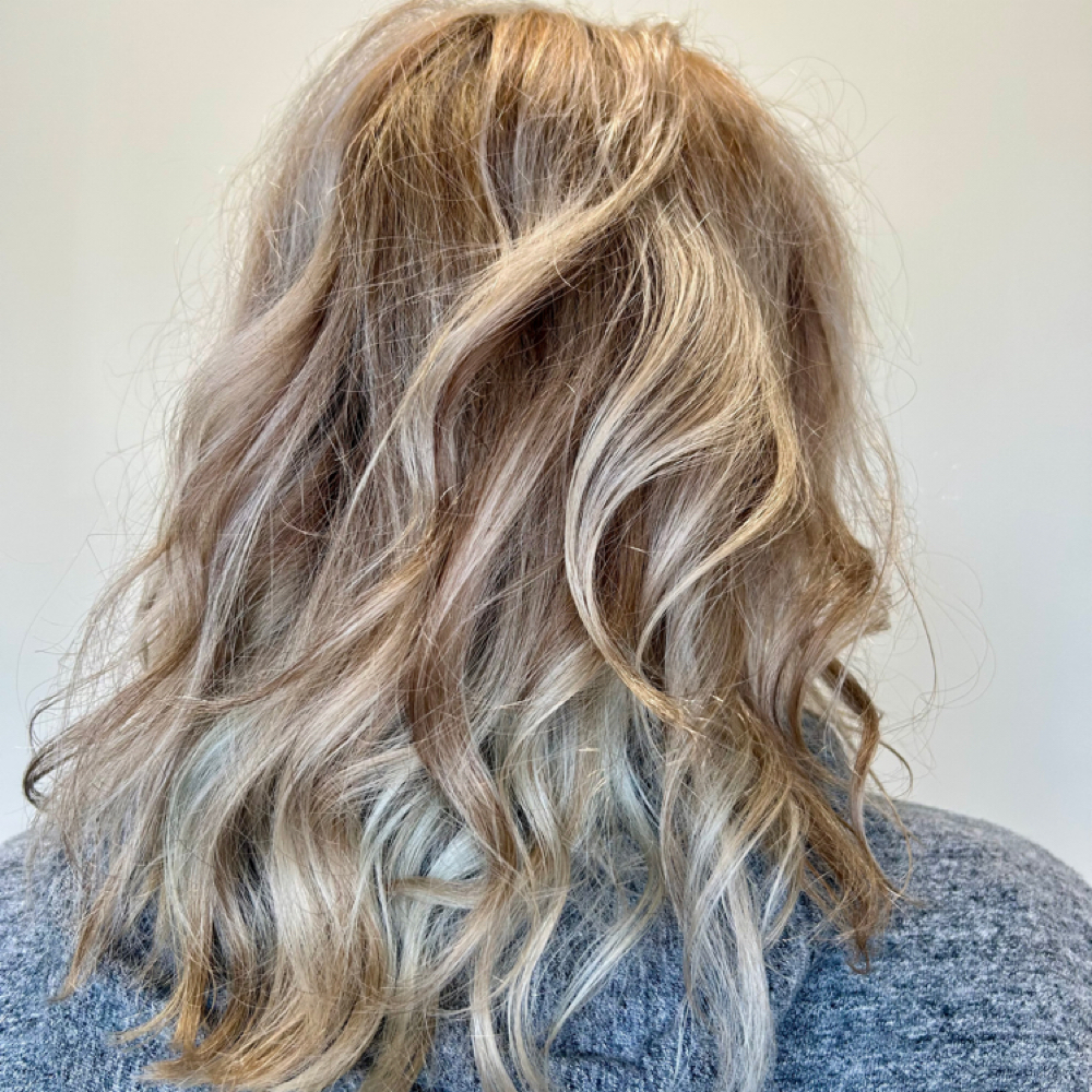 Luxury Lived-In Blonde at Beauty Realized in Holland, MI