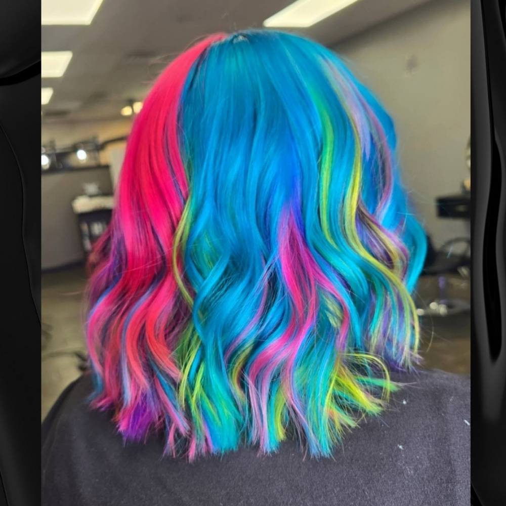 Vivid Retouch at Get Cut & Dye Hair Salon & Spa in Alexandria, LA
