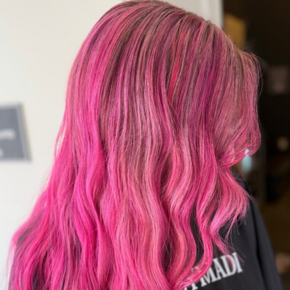 Vivid color at Madi Mitchell in Cypress, TX