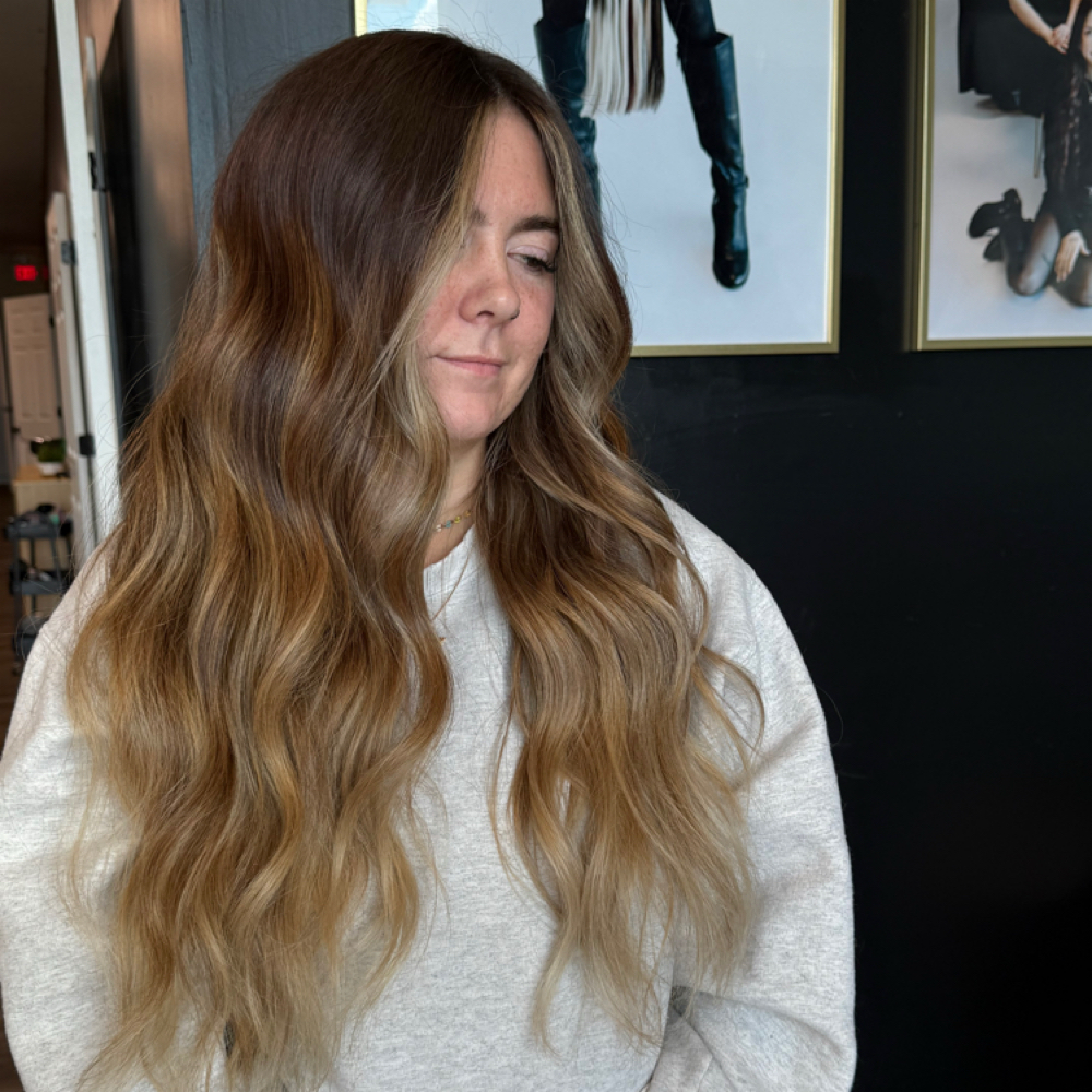 Full balayage at The Beauty Icon in Camby, IN