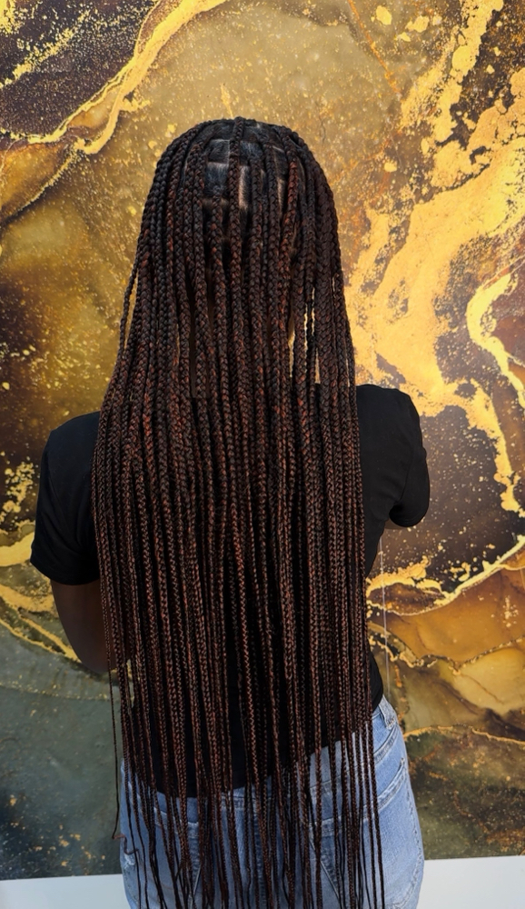 Medium Knotless Braids