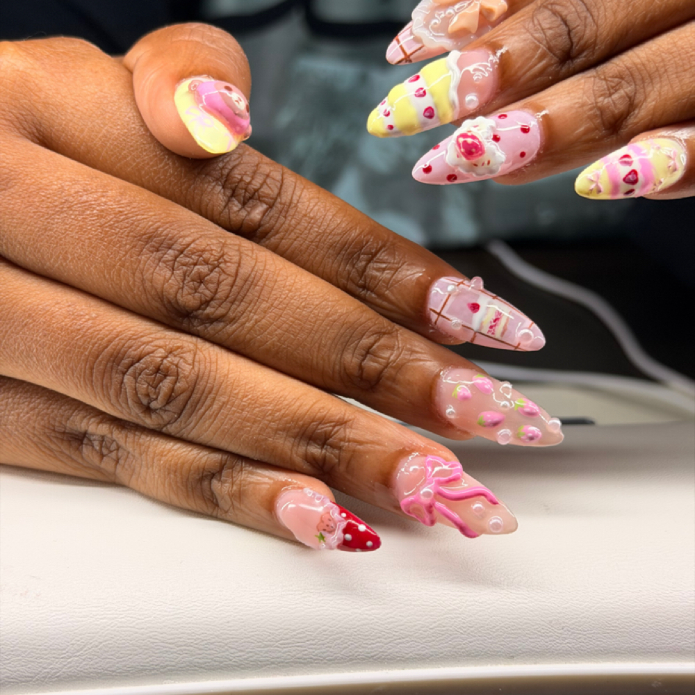Gel-x : Short/ Medium at Nails by Zaak in Savannah, GA