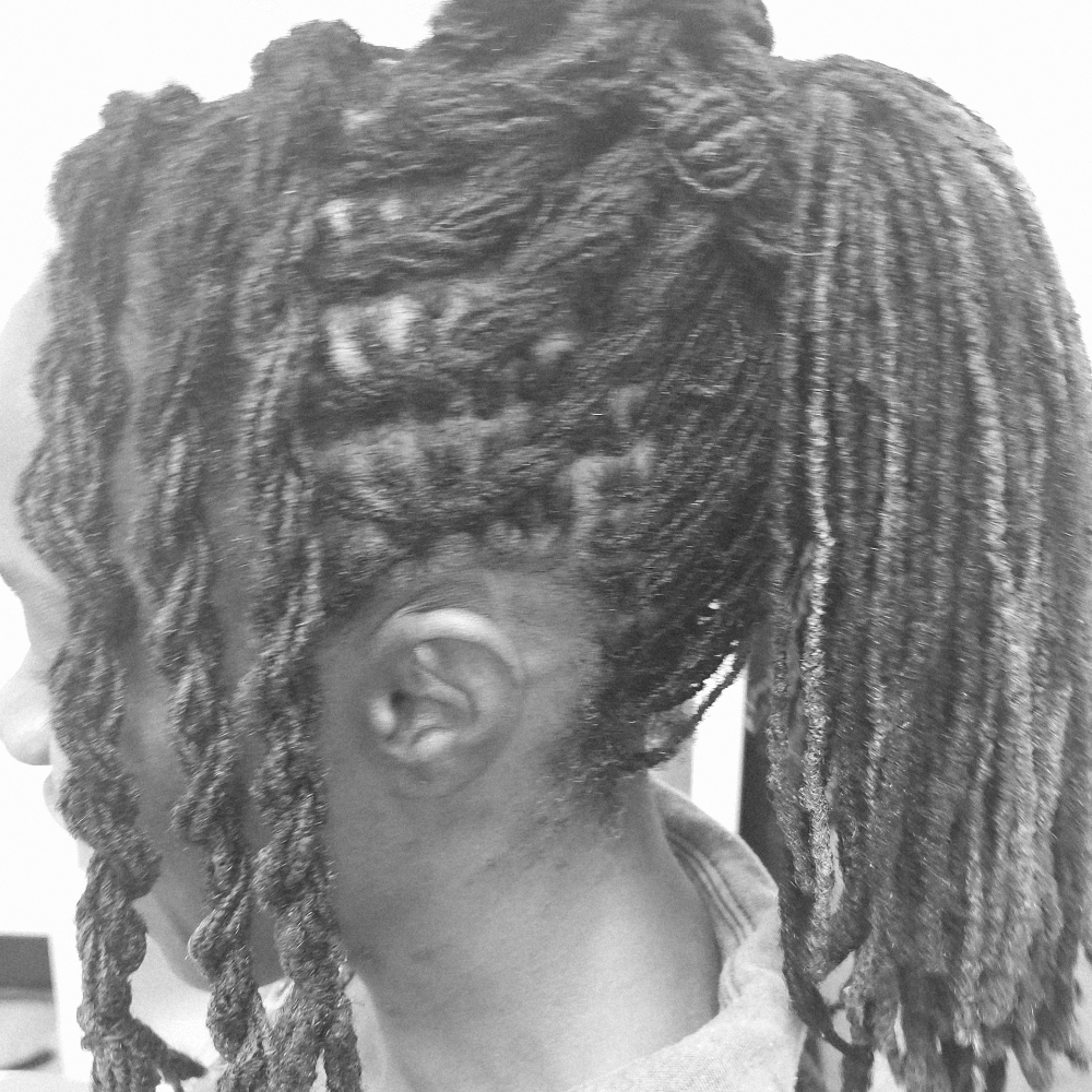 Updo at Loc'd N Livity in Rock Hill, SC