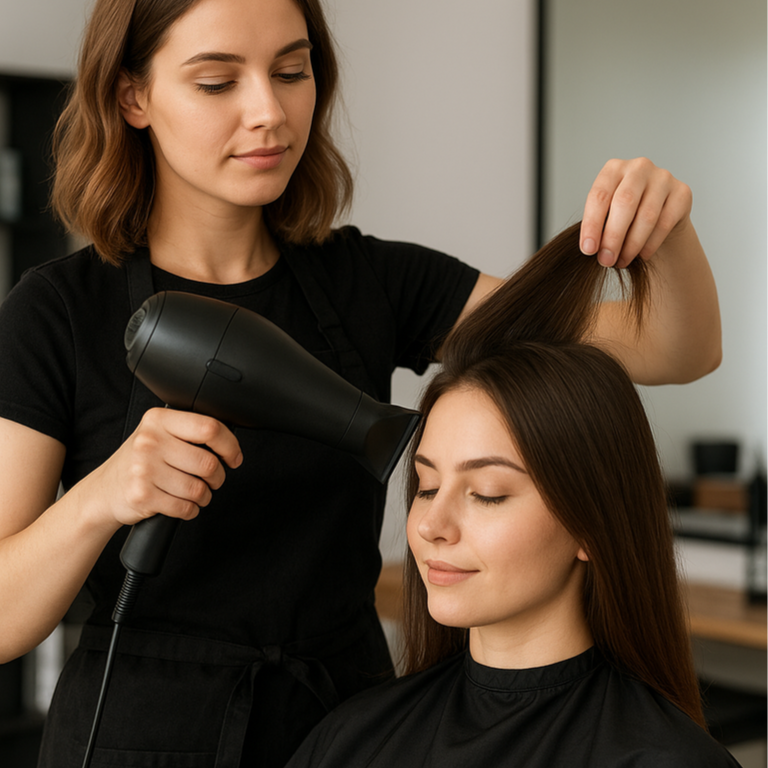 Blow-dry / Blowout at Just Hair By Irma in Boca Raton, FL