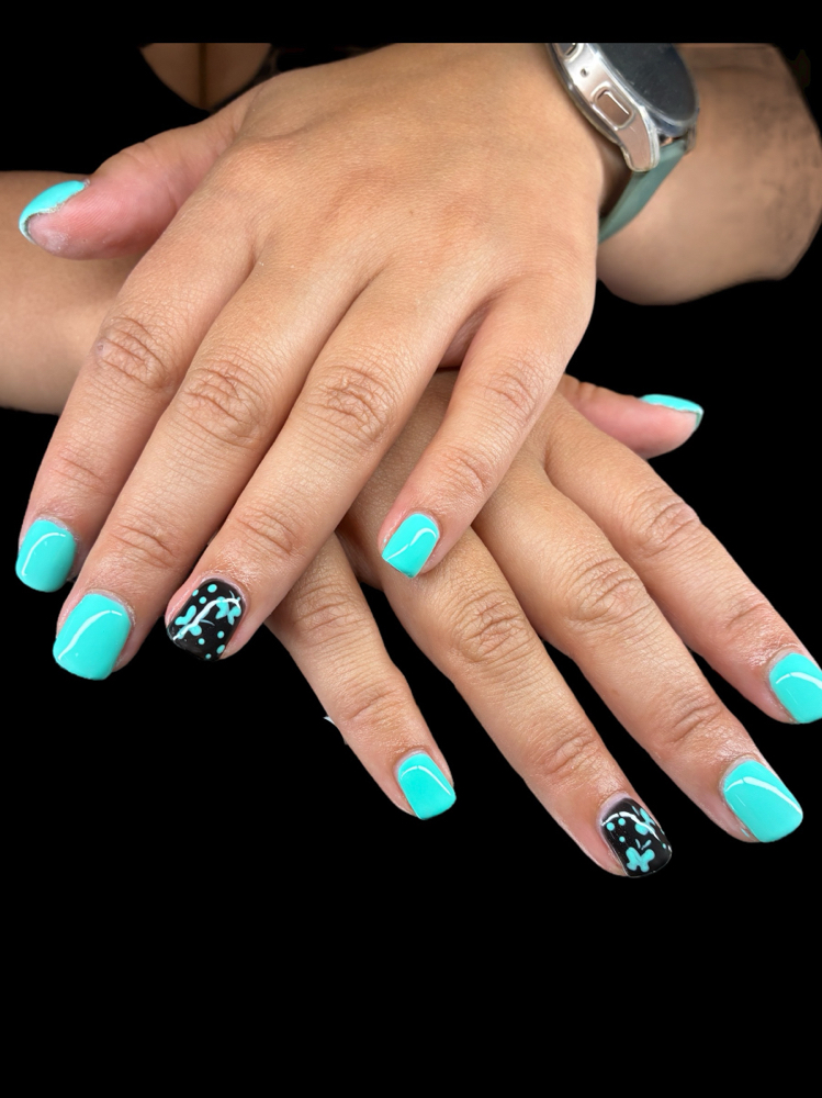 Gel Overlay at April the Nail Witch in Somers, CT