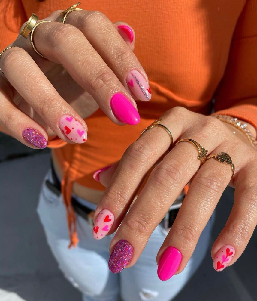 Electric Fever (Tier 2 Nail Art)