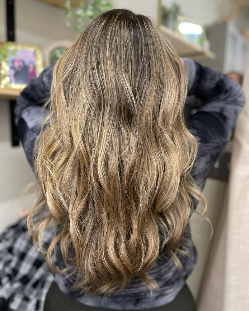 Partial Balayage at Hair by Shania.Sian in Hauppauge, NY