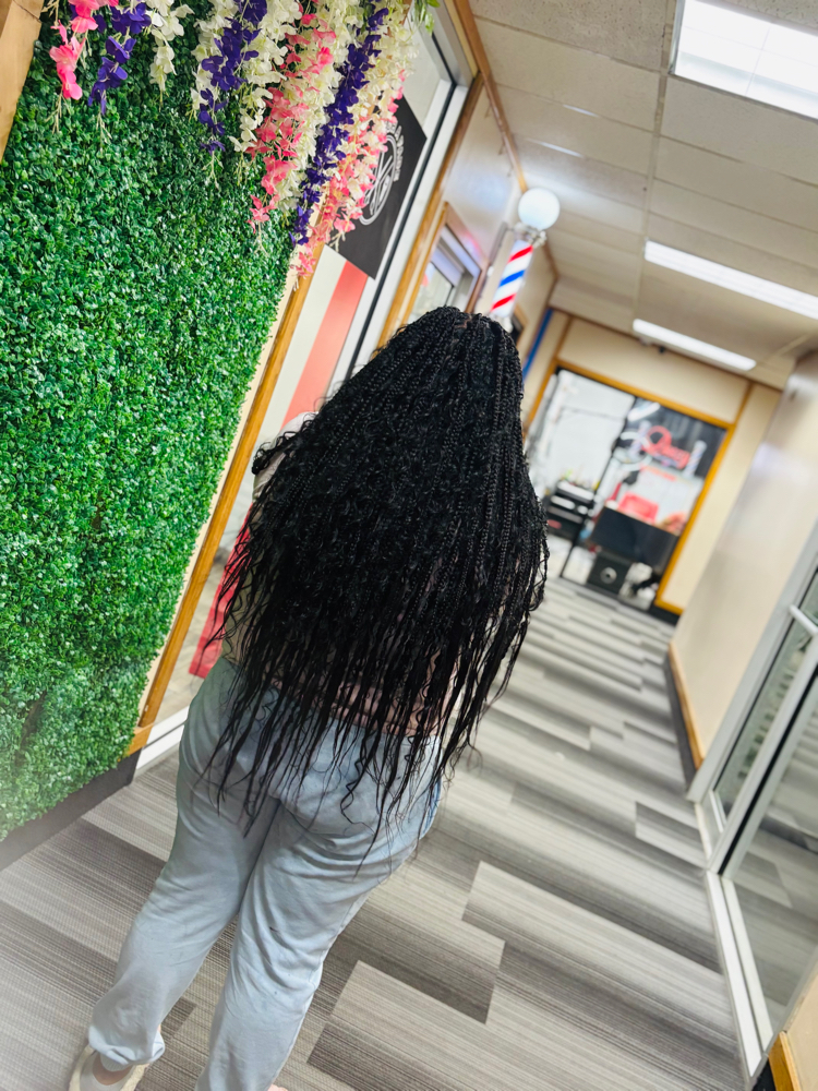 Braids Over Locs