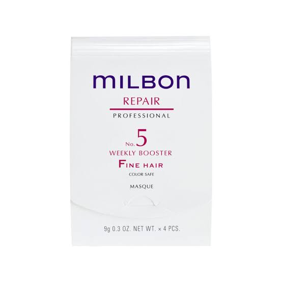 milbon repair fine hair mask 4pcs