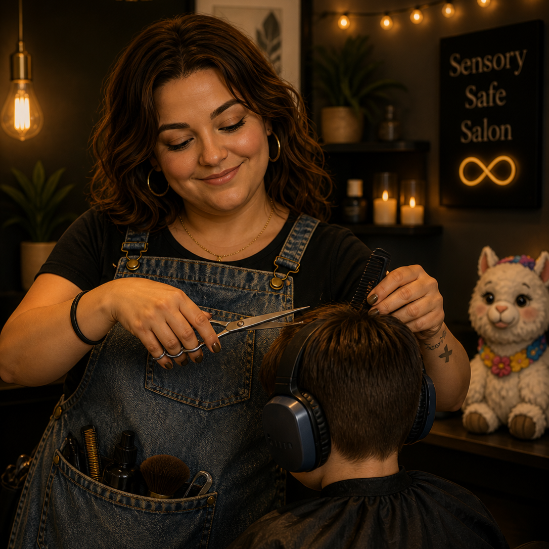 Sensory-Safe Haircut at The Hair Hub Tampa in Tampa, FL