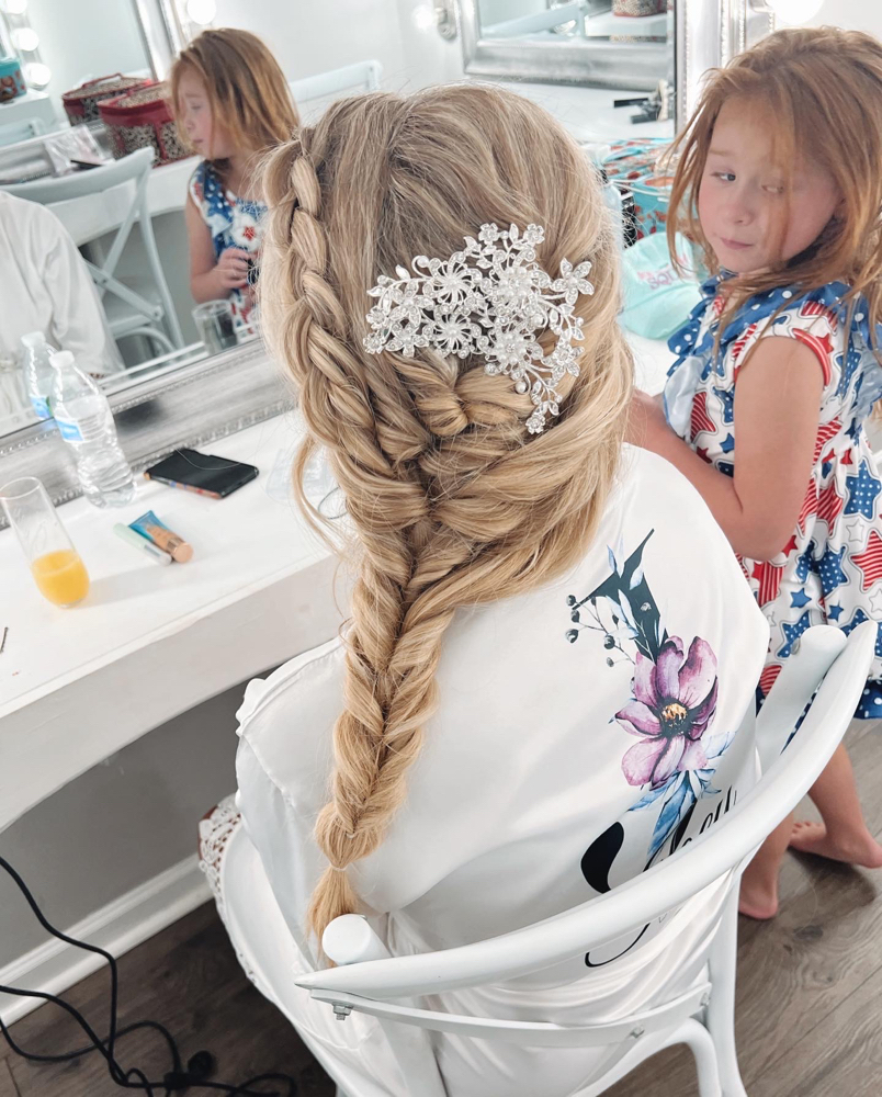 updo at Autumn Martin in Kernersville, NC