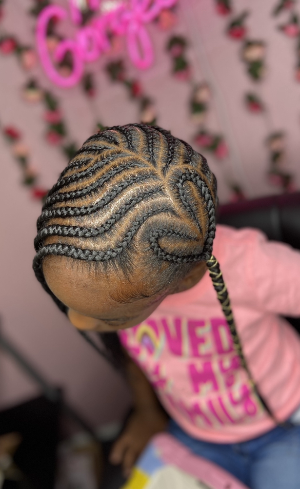 Kids Lemonade Braids