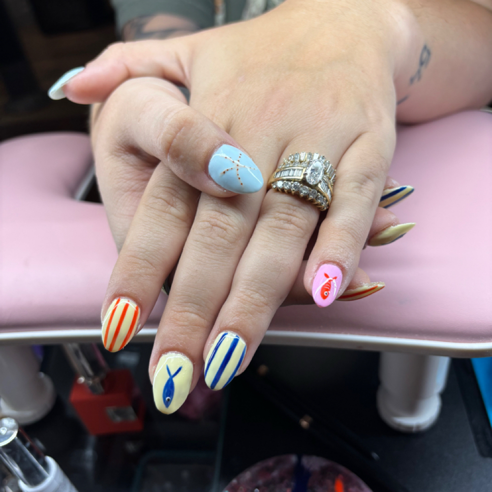 Tier 3 Acrylic Fill at Witt Nail co in Lake Butler, FL