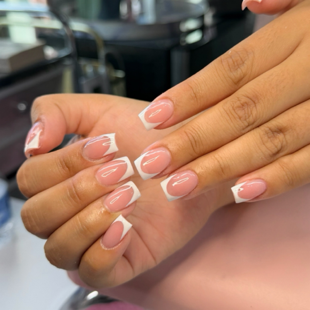Classic Short French Set at Glossy Nails in Annandale, VA