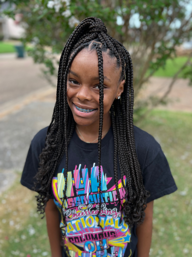 Medium Knotless Mid Back 42” Hair