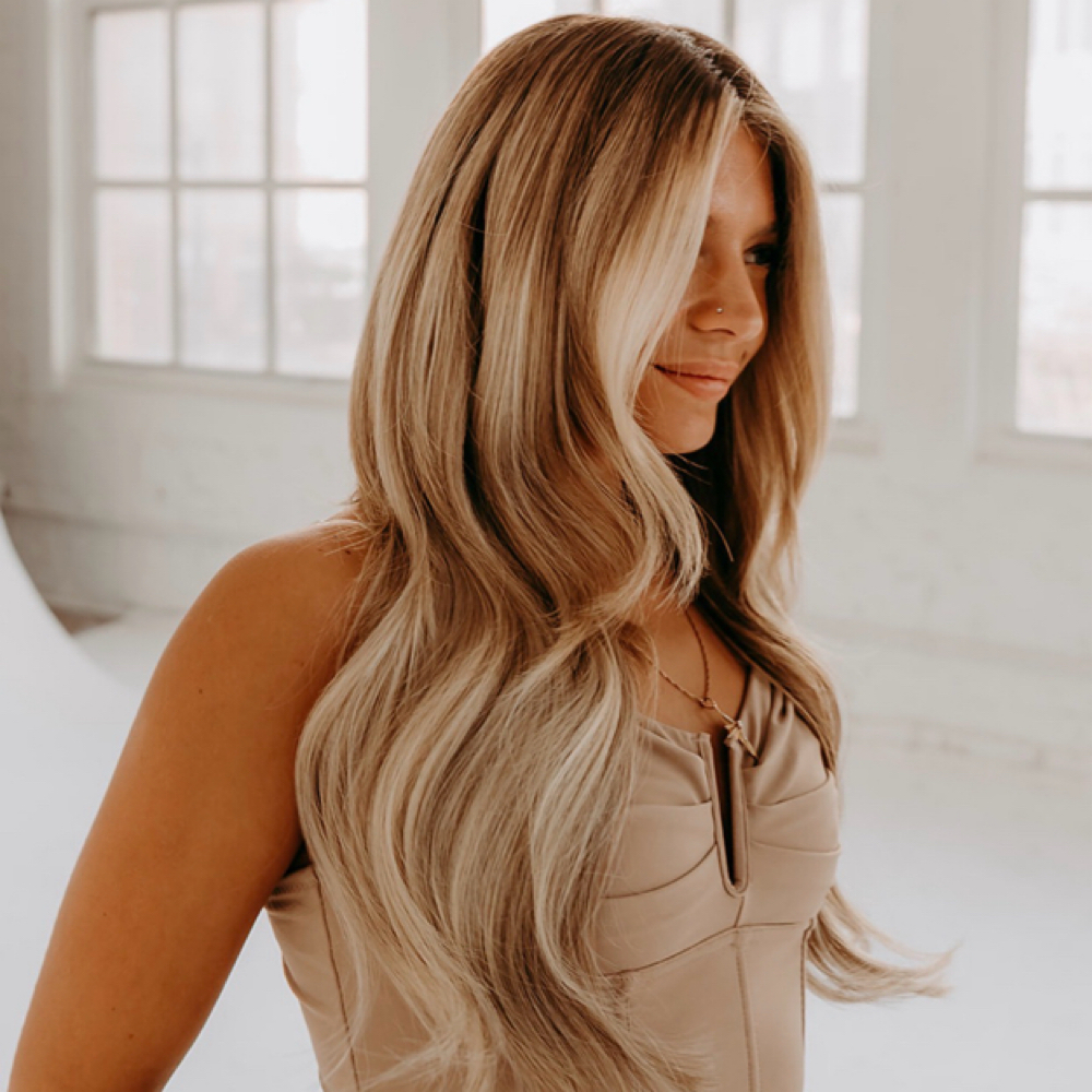 Hand-Tied Extensions at Domane The Salon in Lutherville, MD