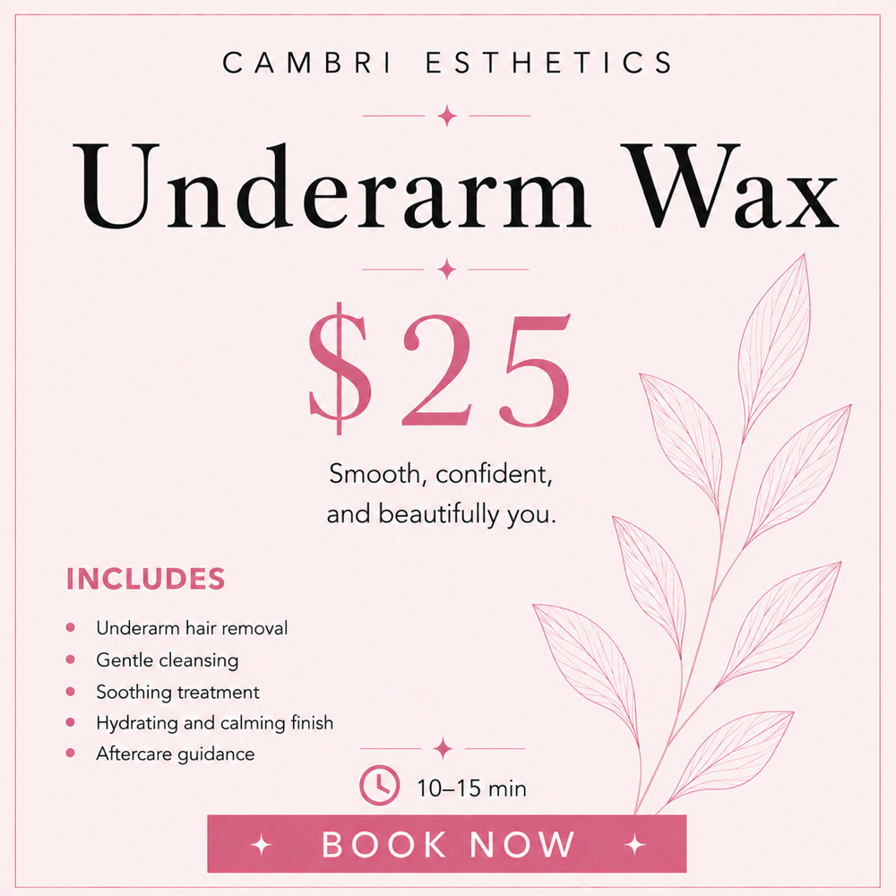 Underarm Wax at Cambri Esthetics in Davenport, IA