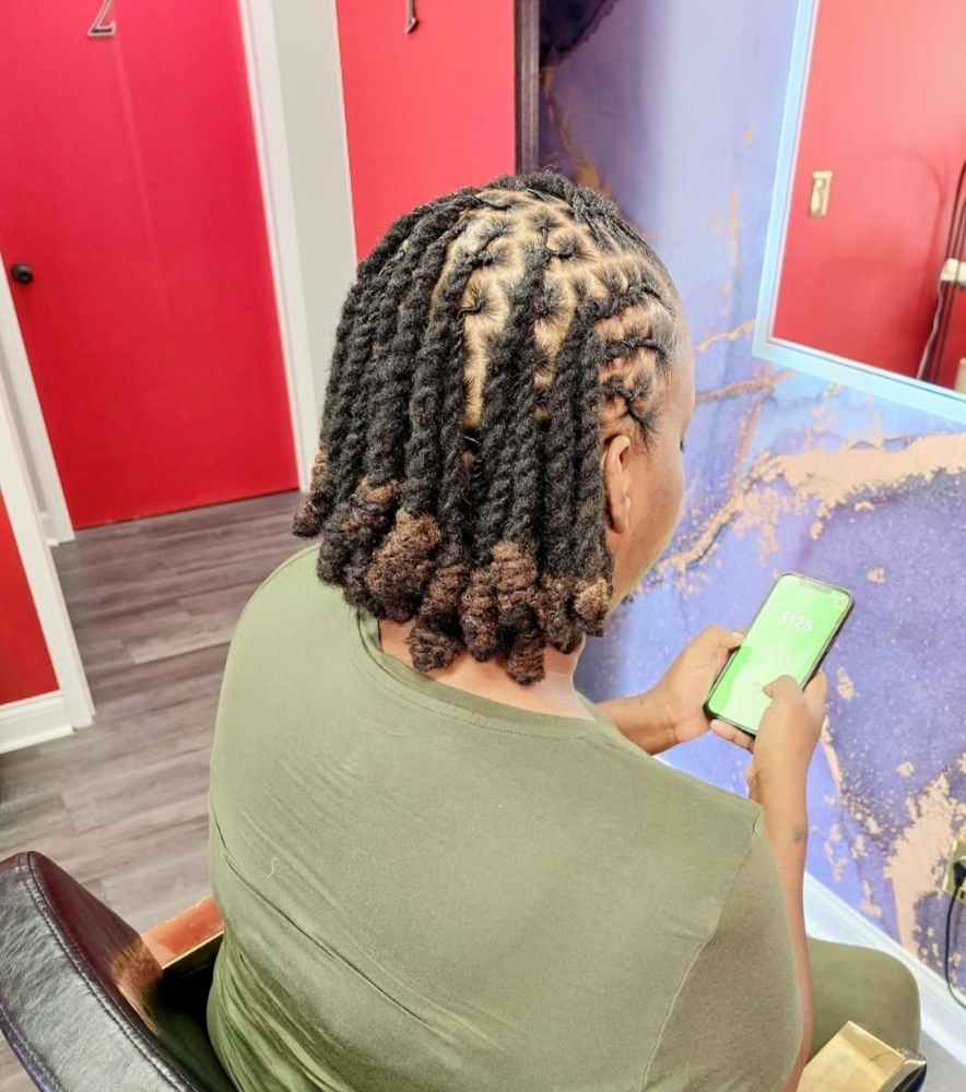Retwist With Loc Bob at Locs of Love in Chattanooga, TN
