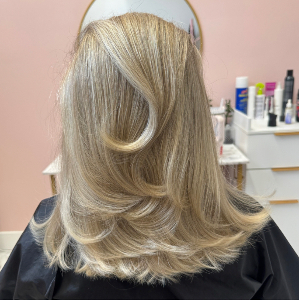 Blow-out at Beyond The Blonde in Nashua, NH