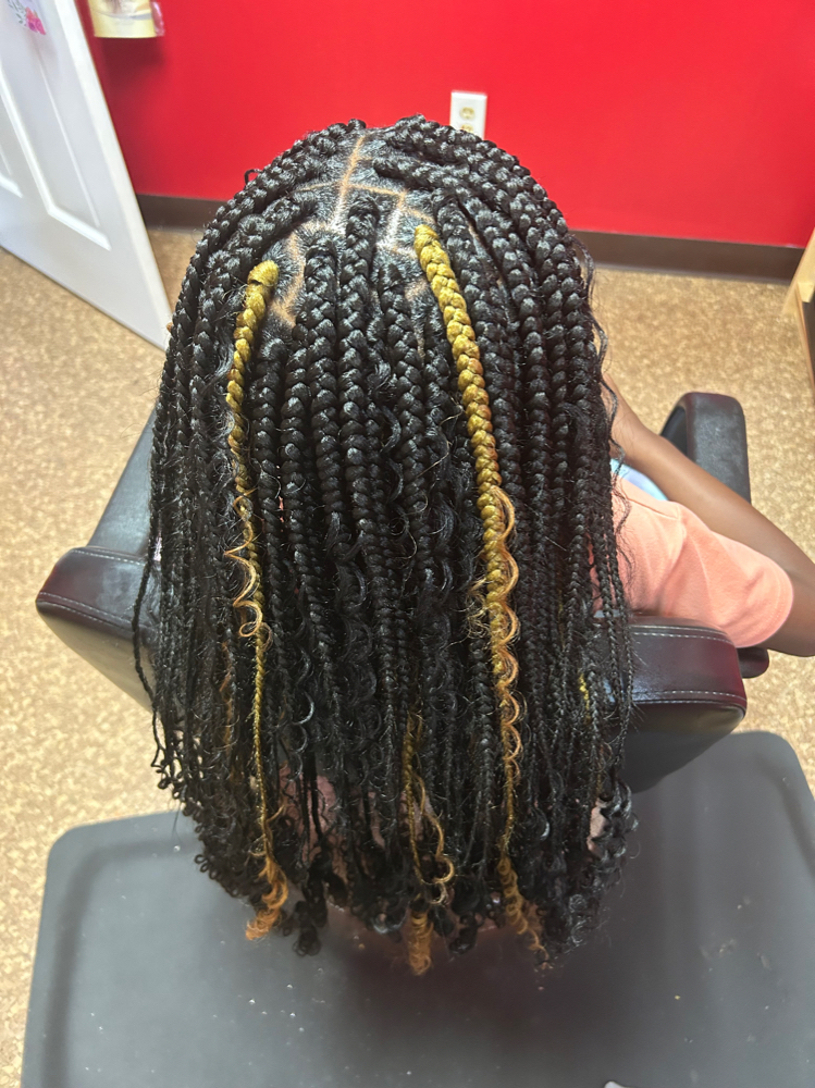 Medium Boho Goddess Box Braids