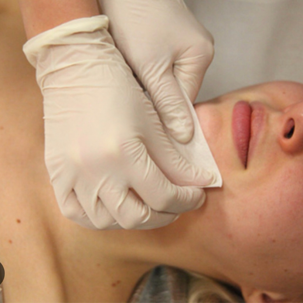 Chin Wax at Desert Rose Beauty Co in Friendswood, TX